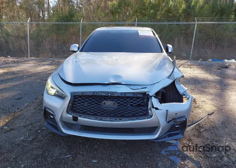 2019 Infiniti Q50 3.0T Signature Edition z USA, uszkodzony, nr VIN JN1EV7AP7KM540892